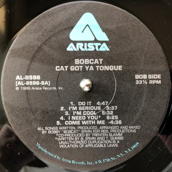 Bobcat : Cat Got Ya Tongue (LP, Album)