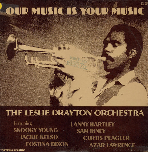 The Leslie Drayton Orchestra : Our Music Is Your Music (LP, Album)