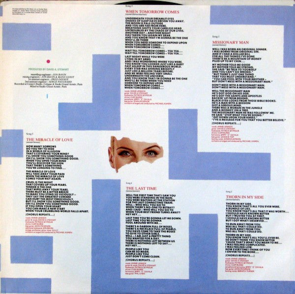 Eurythmics : Revenge (LP, Album)