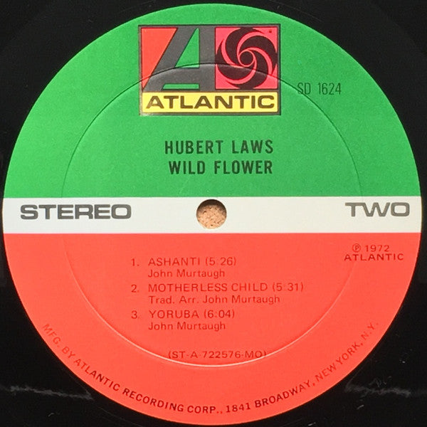 Hubert Laws : Wild Flower (LP, Album, MO )