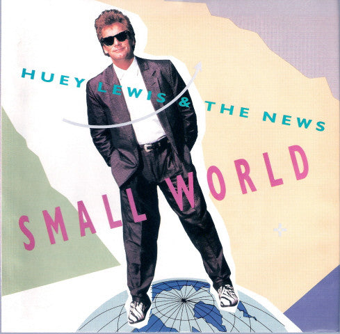 Huey Lewis & The News : Small World (7", RE, Styrene, Car)