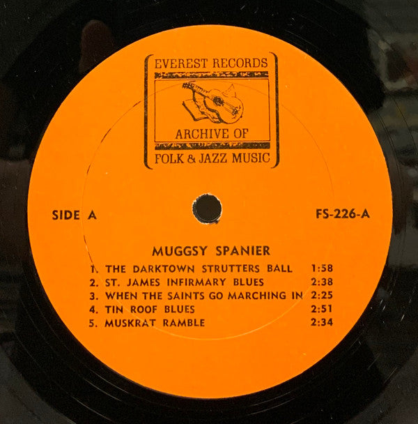 Muggsy Spanier : Muggsy Spanier (LP, Album, Ora)