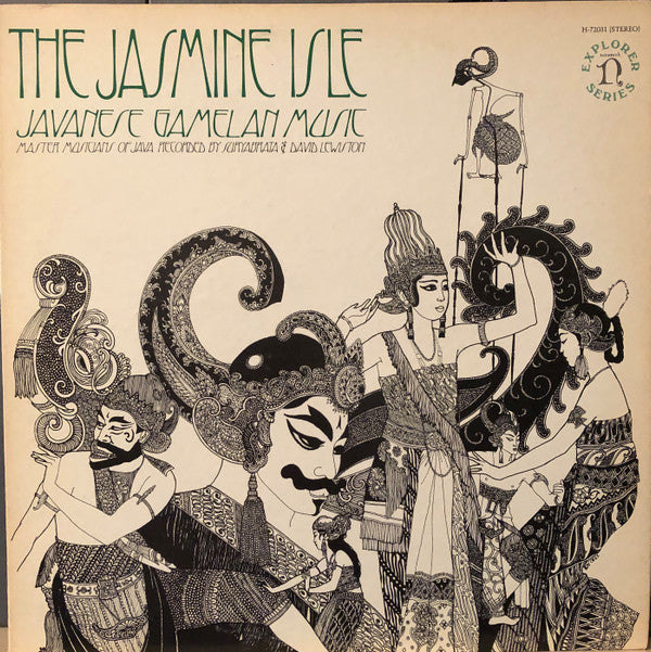 Unknown Artist : The Jasmine Isle (Javanese Gamelan Music) (LP, RP)