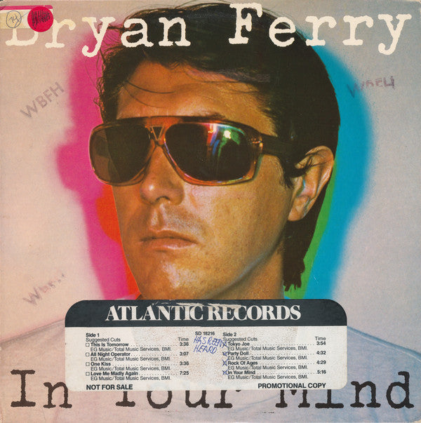 Bryan Ferry : In Your Mind (LP, Album, Pre)