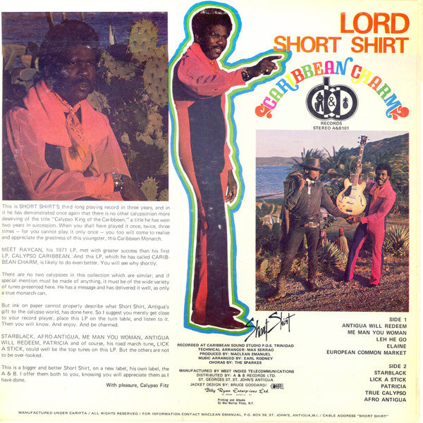 Lord Short Shirt : Caribbean Charm (LP, Album)