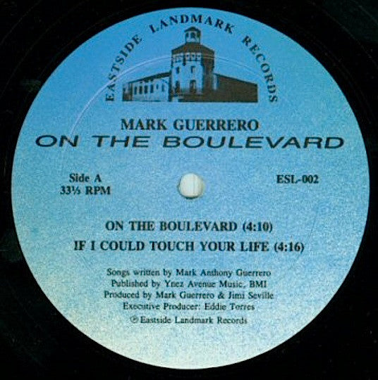 Mark Guerrero (2) : On The Boulevard (12", EP)