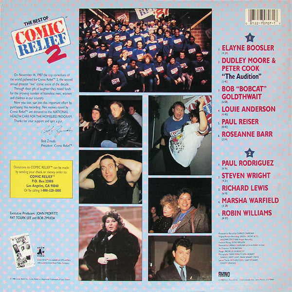 Various : The Best Of Comic Relief 2 (LP, Album)