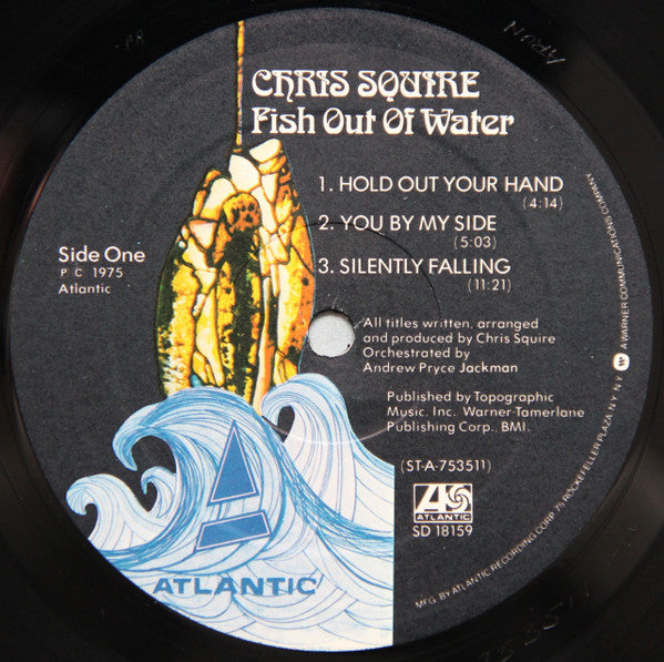 Chris Squire : Fish Out Of Water (LP, Album, Gat)