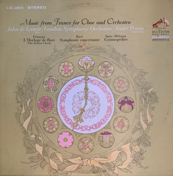 John De Lancie / London Symphony Orchestra, André Previn : Music From France For Oboe And Orchestra (LP, Album, Whi)