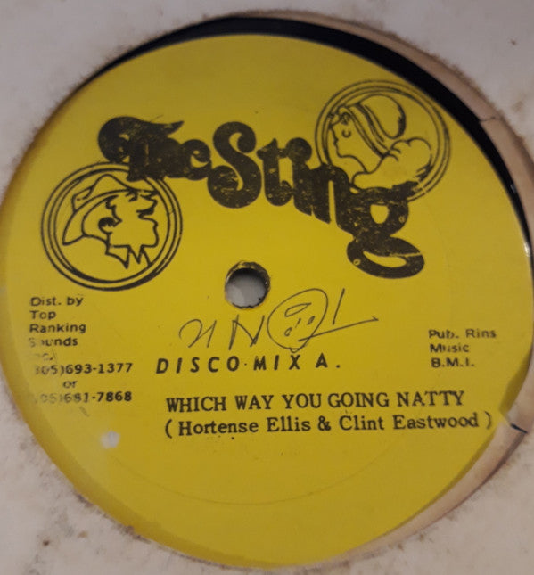 Hortense Ellis & Clint Eastwood : Which Way You Going Natty / Dubwise Freddy (12", Single)