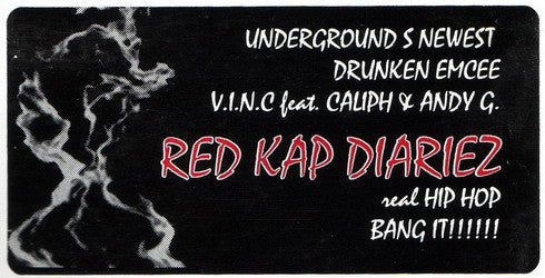 V.I.N.C. : Red Kap Diariez (12", EP, Red)