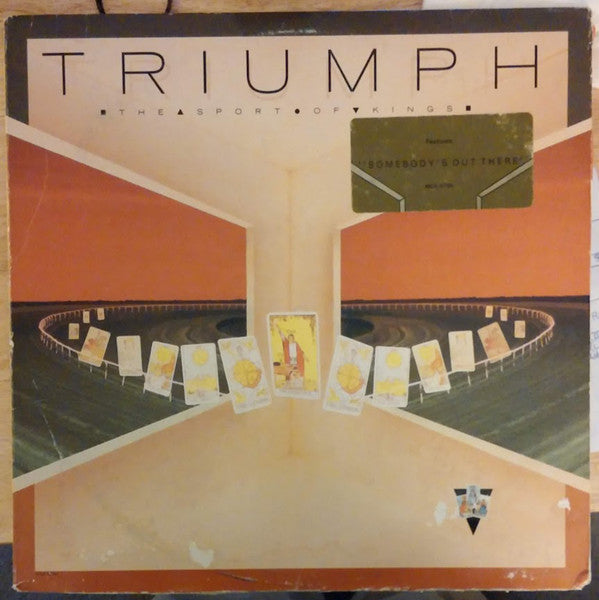 Triumph (2) : The Sport Of Kings (LP, Album, Pin)