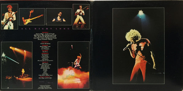 Sammy Hagar : All Night Long (LP, Album, Jac)