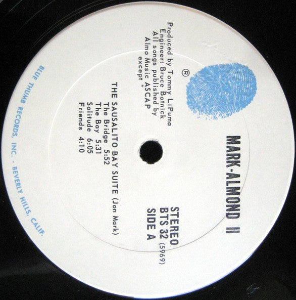 Mark-Almond : Mark-Almond II (LP, Album, San)