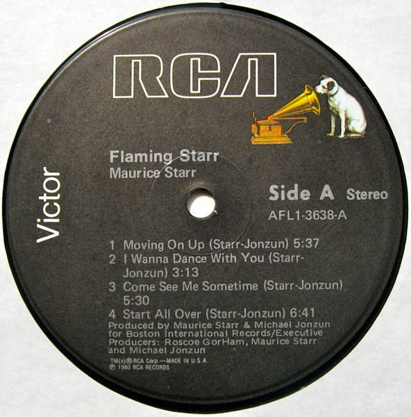 Maurice Starr : Flaming Starr (LP, Album)