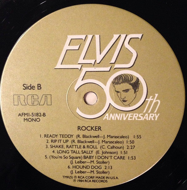 Elvis Presley : Rocker (LP, Comp, Mono)