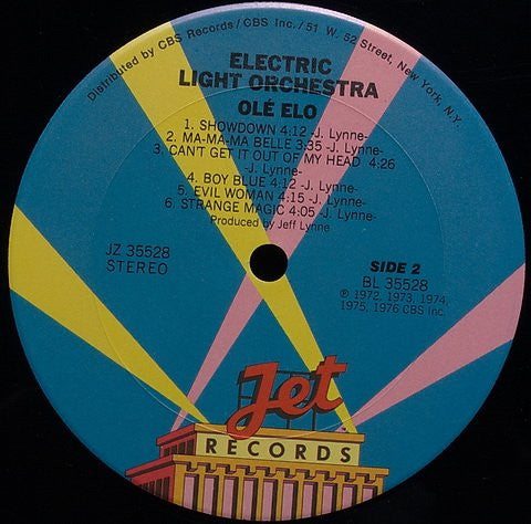 Electric Light Orchestra : Olé ELO (LP, Comp, RE)