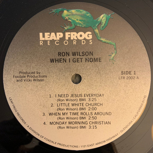 Ron Wilson (23) : When I Get Home (LP, Album)