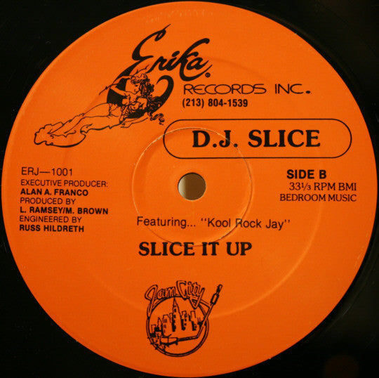 Kool Rock Jay And The DJ Slice : Check It Out / Slice It Up (12", RE)