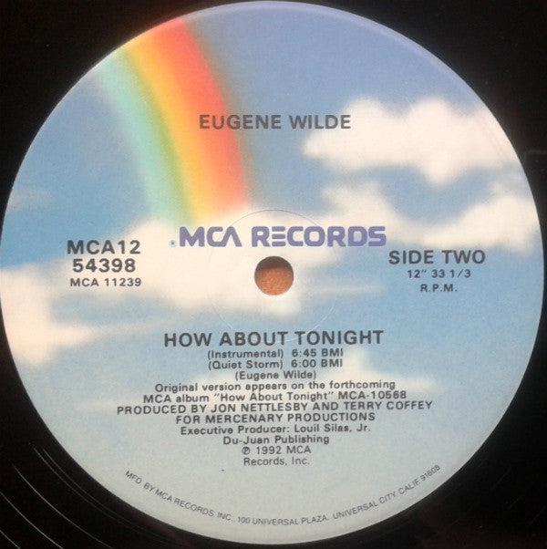 Eugene Wilde : How About Tonight (12")