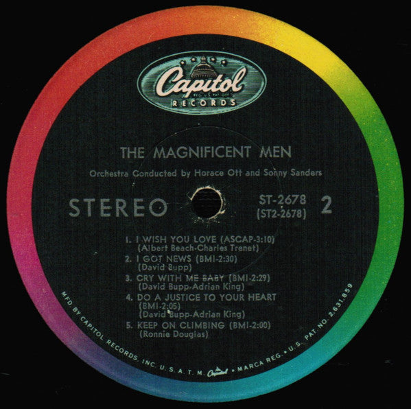 The Magnificent Men : The Magnificent Men (LP, Album, Scr)