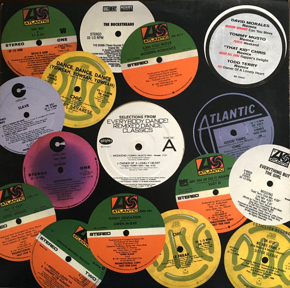 Various : Selections From Everybody Dance! Remixed Dance Classics (12")