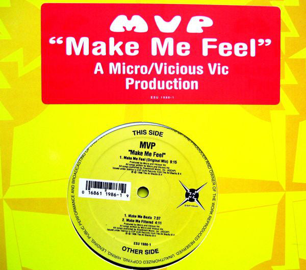 MVP : Make Me Feel (12")