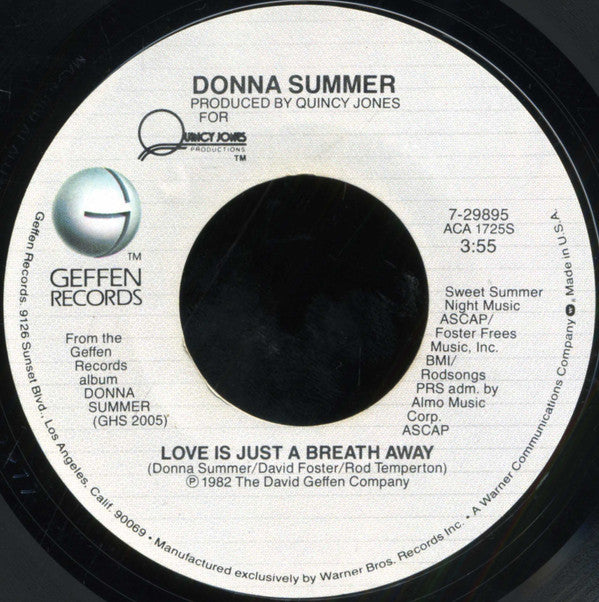 Donna Summer : State Of Independence (7", All)