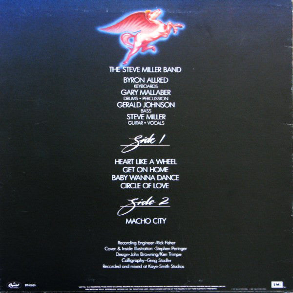 Steve Miller Band : Circle Of Love (LP, Album)