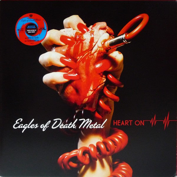 Eagles Of Death Metal : Heart On (LP, Album + 7", Single, Red + Ltd)