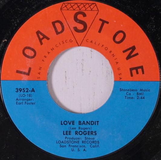 Lee Rogers : Love Bandit (7", Single, Styrene, All)