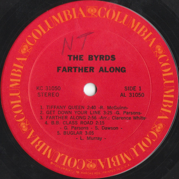 The Byrds : Farther Along (LP, Album, Ter)