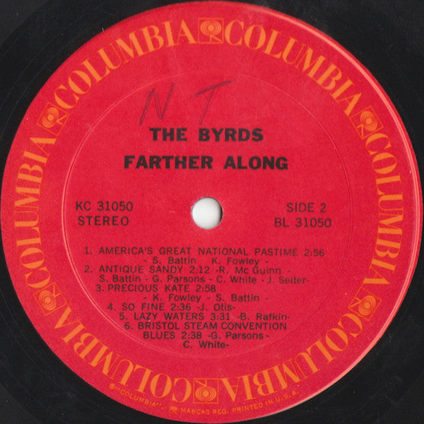 The Byrds : Farther Along (LP, Album, Ter)