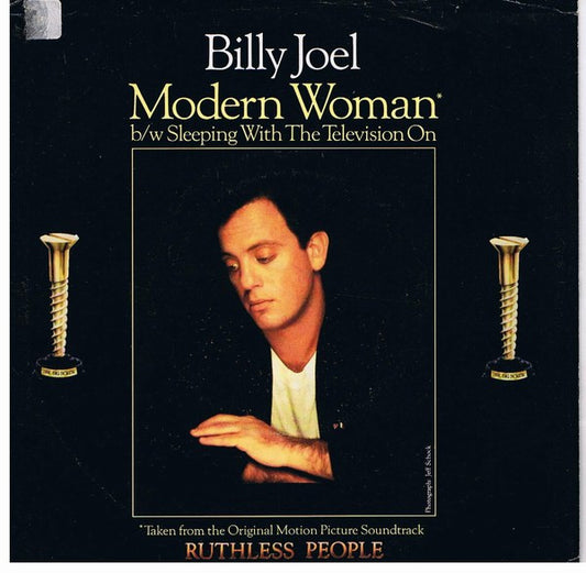 Billy Joel : Modern Woman (7", Single, Styrene, Pit)