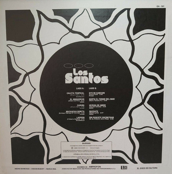 Los Santos (2) : Los Santos (LP, Album, Mono, RE)