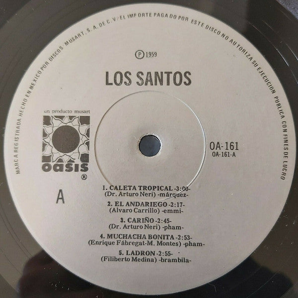 Los Santos (2) : Los Santos (LP, Album, Mono, RE)