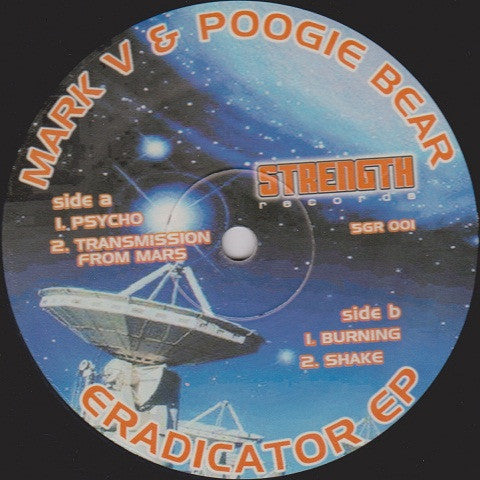 Mark V. & Poogie Bear : Eradicator EP (12", EP)