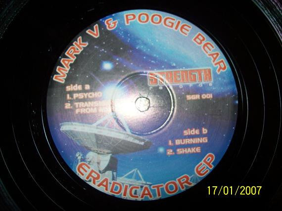 Mark V. & Poogie Bear : Eradicator EP (12", EP)