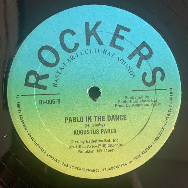 Augustus Pablo : Don D. Special / Pablo In The Dance (12")