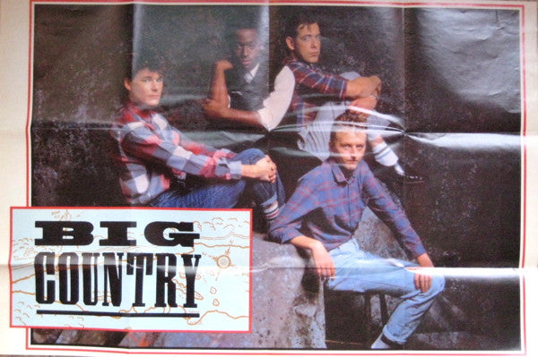 Big Country : Fields Of Fire (7", Ltd, Pos)