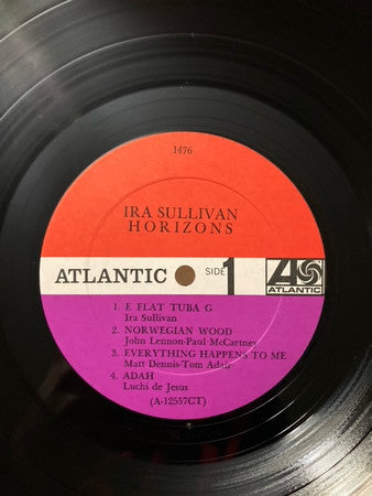 Ira Sullivan : Horizons (LP, Mono, CT)