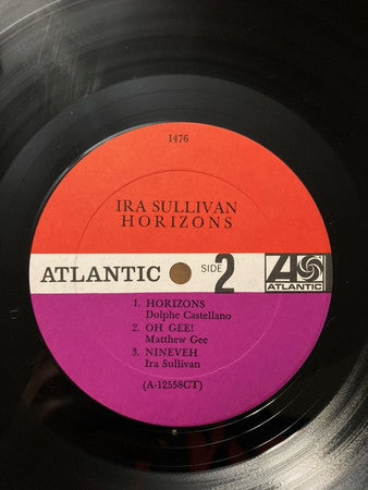 Ira Sullivan : Horizons (LP, Mono, CT)