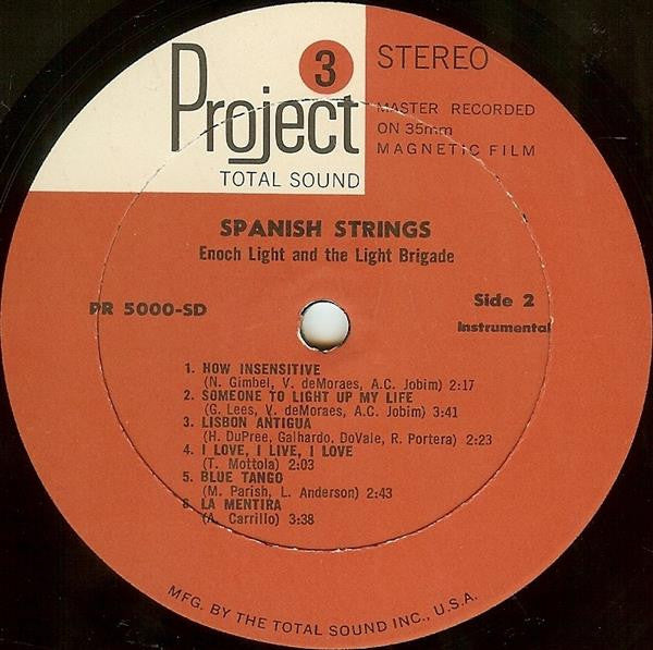 Enoch Light And The Light Brigade : Spanish Strings (LP)