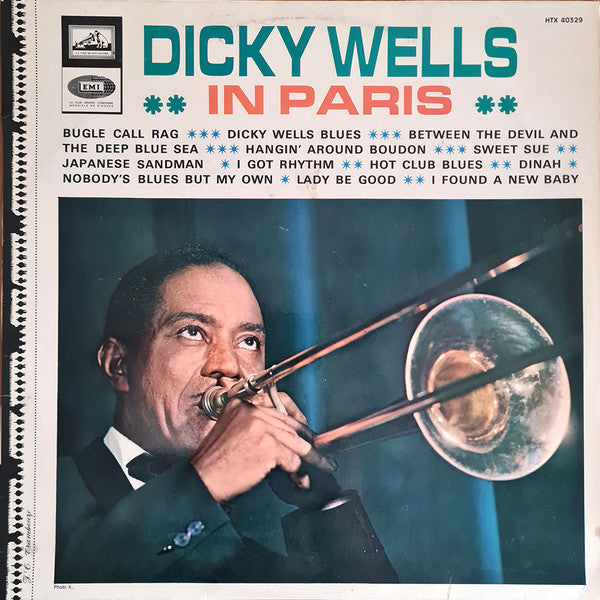 Dicky Wells And His Orchestra* : Dicky Wells In Paris (LP, Comp, Mono, RE)