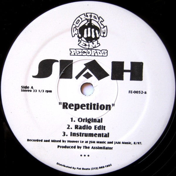 Siah : Repetition (12")