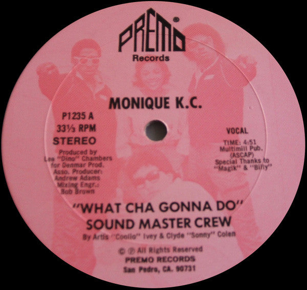 Sound Master Crew : What Cha Gonna Do (12")