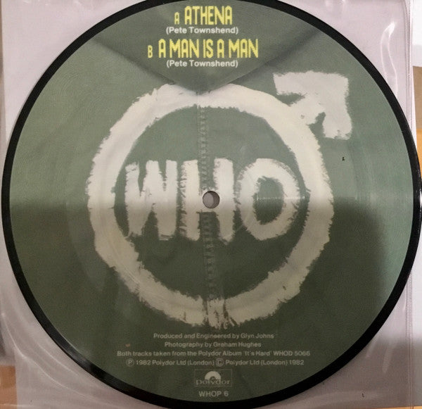 The Who : Athena (7", Single, Pic)