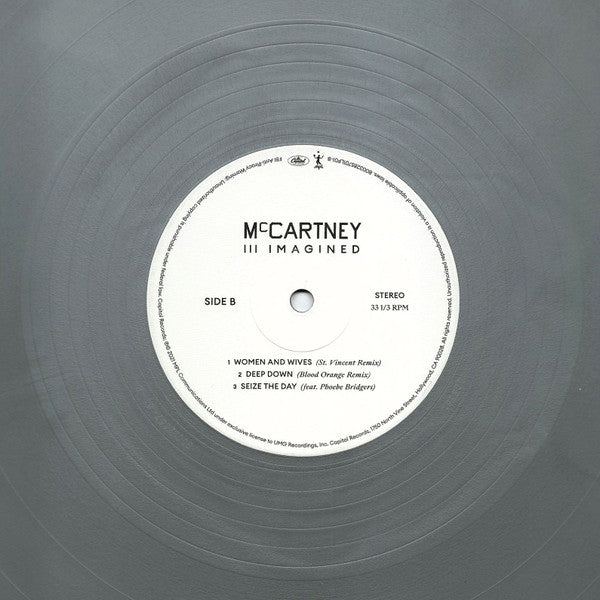 Paul McCartney : McCartney III Imagined (2xLP, Ltd, Sil)