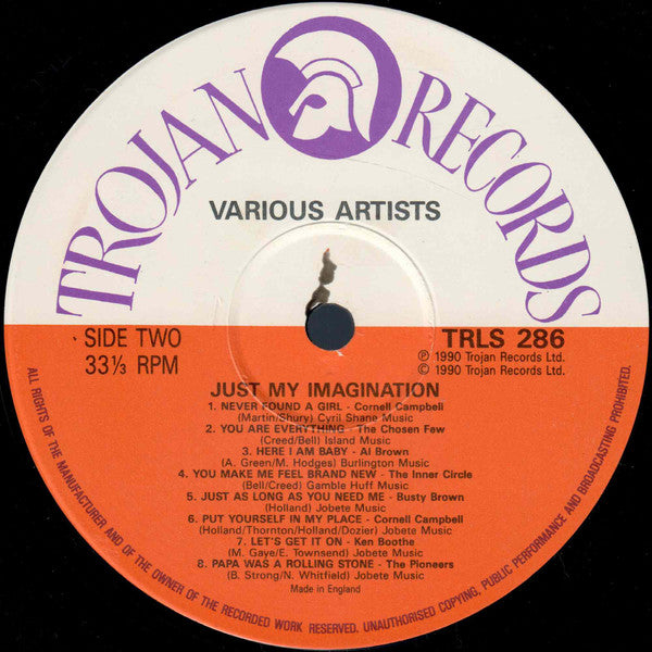 Various : Just My Imagination (LP, Comp)