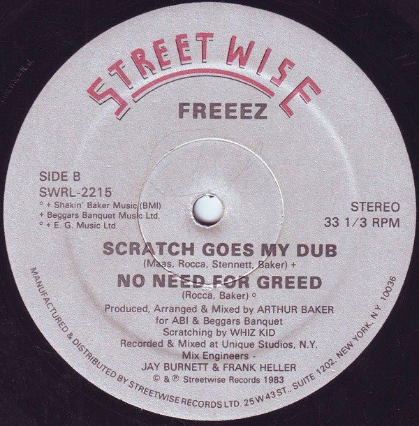 Freeez : Pop Goes My Love (12")